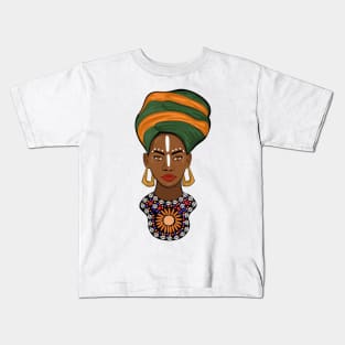 African woman 5 Kids T-Shirt